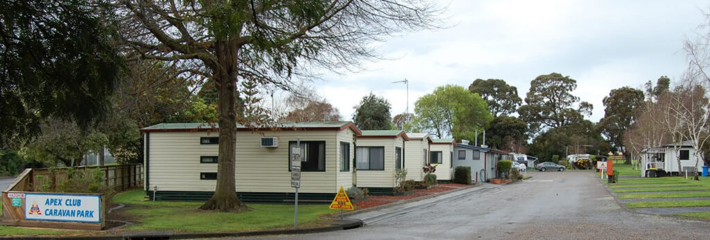 Leongatha Caravan Park Entrance