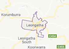 Leongatha Map